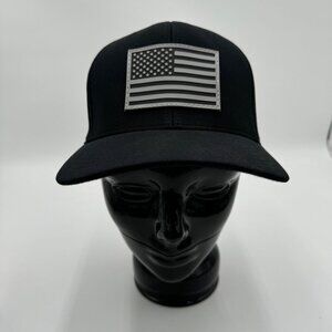 110 baseball cap hat USA Black Flag Patch Flexfit Snapback 110 SEP